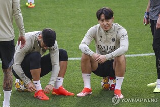 UCL 4강 벤치 지킨 이강인…PSG 감독 "항상 팀을 위한 결정만"