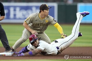 김하성, 삼진 2개 포함 4타수 무안타 침묵…타율 0.211