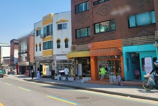 외국어 간판 즐비한 '행리단길'…보조금 지원에도 교체는 '글쎄'