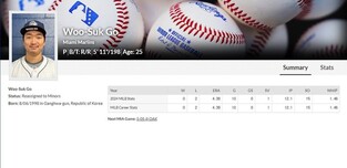 MLB 마이애미 이적한 고우석, 마이너리그 트리플 A로 이동