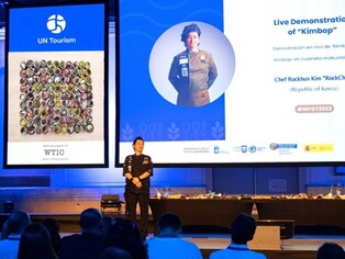 "한국을 미식관광 메카로"…'김밥 세계화' 홍보 나선 락셰프