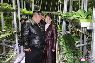 N. Korea's Kim, daughter attend ceremony for new street in Pyongyang