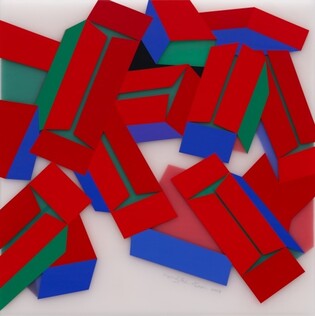 밝고 투명한 원색·기하학적 형태…가나아트 김봉태 회고전