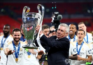 최다 5회 UCL 우승 지휘한 안첼로티 "우승? 언제 해도 새롭네!"