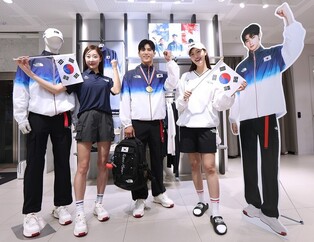 노스페이스, 파리올림픽 '팀코리아 레플리카 컬렉션' 출시