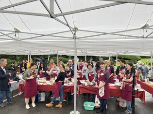 스위스 김치담그기 대회 26개팀 열띤 경쟁…"발효음식 특별"