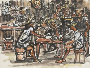 고암 이응노 탄생 120주년…가나아트센터에서 미공개작 전시