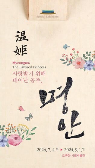 강릉시립박물관 '사랑받기 위해 태어난 공주, 명안' 특별전