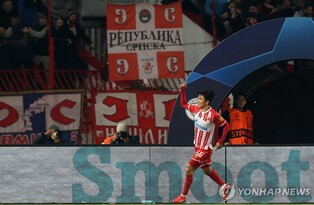 황인범, 세르비아 리그 개막전서 1호 도움…즈베즈다 4-0 대승