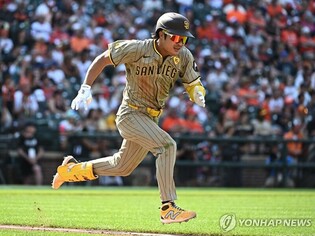 살아난 김하성, 또 멀티히트…시즌 20도루까지