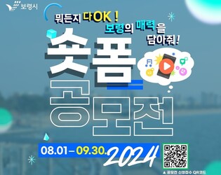 "보령의 매력을 담아줘"…보령시 숏폼 영상 공모전