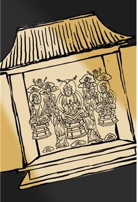 지리산 천은사, 보물 '금동불감' 실감 콘텐츠 전시