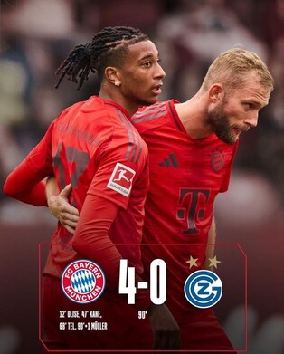 김민재-이영준 공수 맞대결…뮌헨, 친선전서 그라스호퍼에 승리