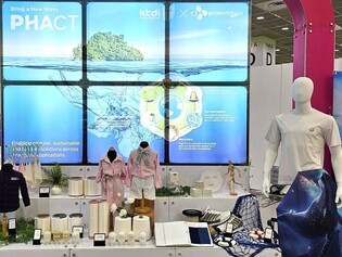 CJ제일제당, 패션전시회서 생분해 바이오소재 적용 섬유 선보여