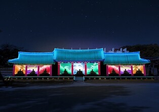 "백제의 영광 재현" 국가유산 미디어아트 부여 내달 6일 개막