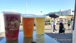 [픽! 예산] "맥주·통닭으로 더위 잊자"…맥주페스티벌 북적북적