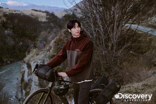 F&F 디스커버리, 변우석과 베르텍스 바람막이 화보 공개