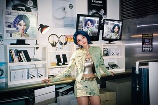 "H.O.T. 노래 들으며 버추얼 가수 나이비스 세계관 만들었죠"