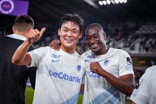 오현규, 헹크 이적 후 첫 공격포인트…팀은 2-0 완승