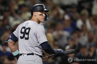 MLB 저지, 올 시즌 마지막 파워랭킹 1위…2위는 오타니