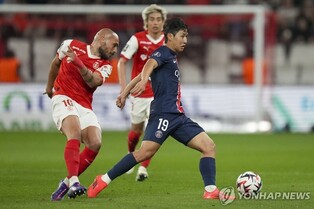 이강인 83분 뛴 파리 생제르맹, 스타드 랭스와 1-1 무승부