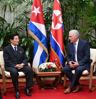 N. Korean leader sends message to Cuba emphasizing strengthened bilateral relations