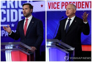 [美부통령토론] '동네 아재' 월즈 vs '개천 용' 밴스, 토론 스타일도 판이