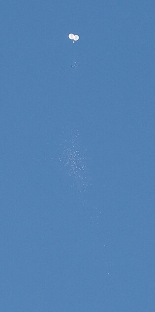 N. Korean garbage balloon