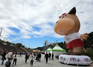 횡성한우축제 32만명 '역대 최대' 흥행…날씨·섬강 귀환 덕분