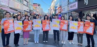 "만두축제 성공 개최, 상인 협조가 필수"…찾아가는 홍보 눈길