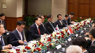 S. Korea-Singapore summit talks