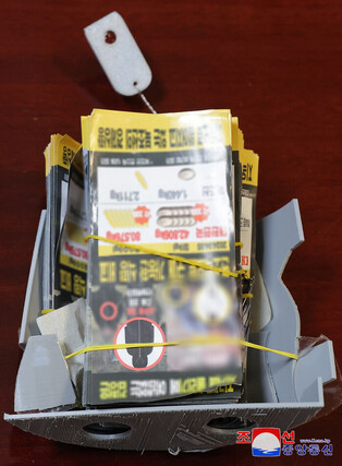 Purported leaflets from S. Korea to North