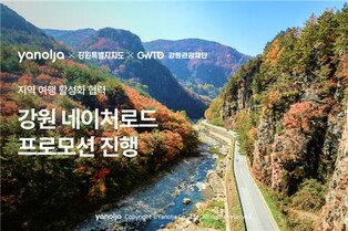 '단풍 절경 만끽하세요' 강원관광재단, 네이처로드 숙박 기획전