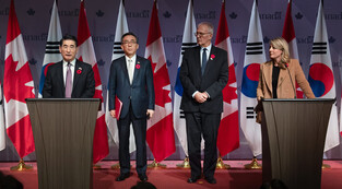 '2+2' ministerial talks between S. Korea, Canada