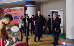 Russian sports minister in N. Korea