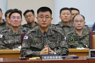 Army chief of staff at parliament