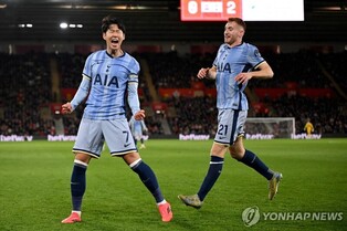 '1골 2도움' 손흥민, 시즌 6호골…토트넘 역대 최다 도움 '68개'