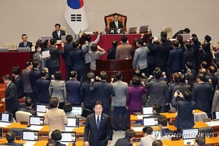 (4th LD) Nat'l Assembly votes to impeach acting President Han