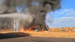 Plane crashes at Muan airport