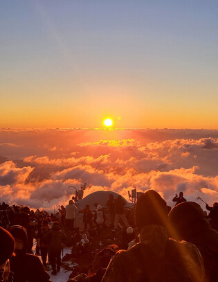 New Year's 1st sunrise