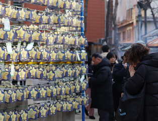Making wish on 1st day of new year