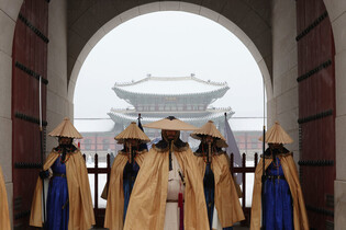 Guarding Gyeongbok Palace