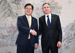 S. Korean parliamentary leader meets Blinken