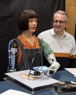 Scrutinizing AI: Ai-Da,The Birth of a Robot Artist