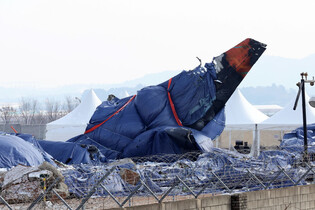 Site of Jeju Air plane crash
