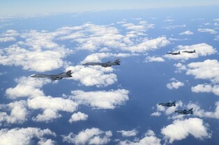 Combined air drills for S. Korea, U.S., Japan
