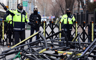 Violence at court