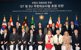 Parliamentary leader meets G7, EU envoys