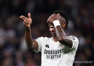 비니시우스, 레알 마드리드서 개인 통산 100호골 돌파