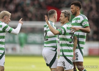 '양현준 교체출전' 셀틱, 머더웰에 3-1 승리…선두 질주